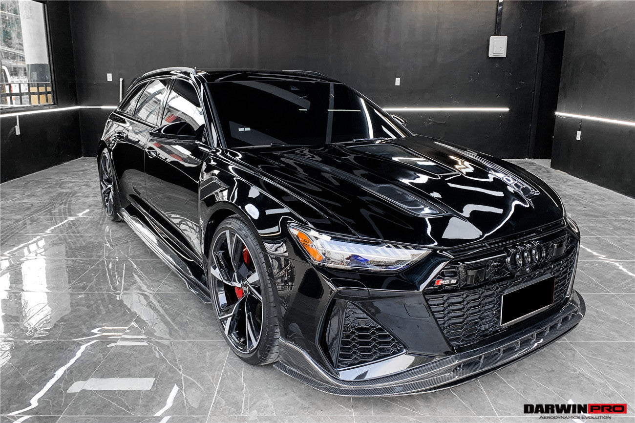 DarwinPRO BKSS Style Front Lip | 2019-2025 Audi RS6 Avant C8 & RS7 Quattro