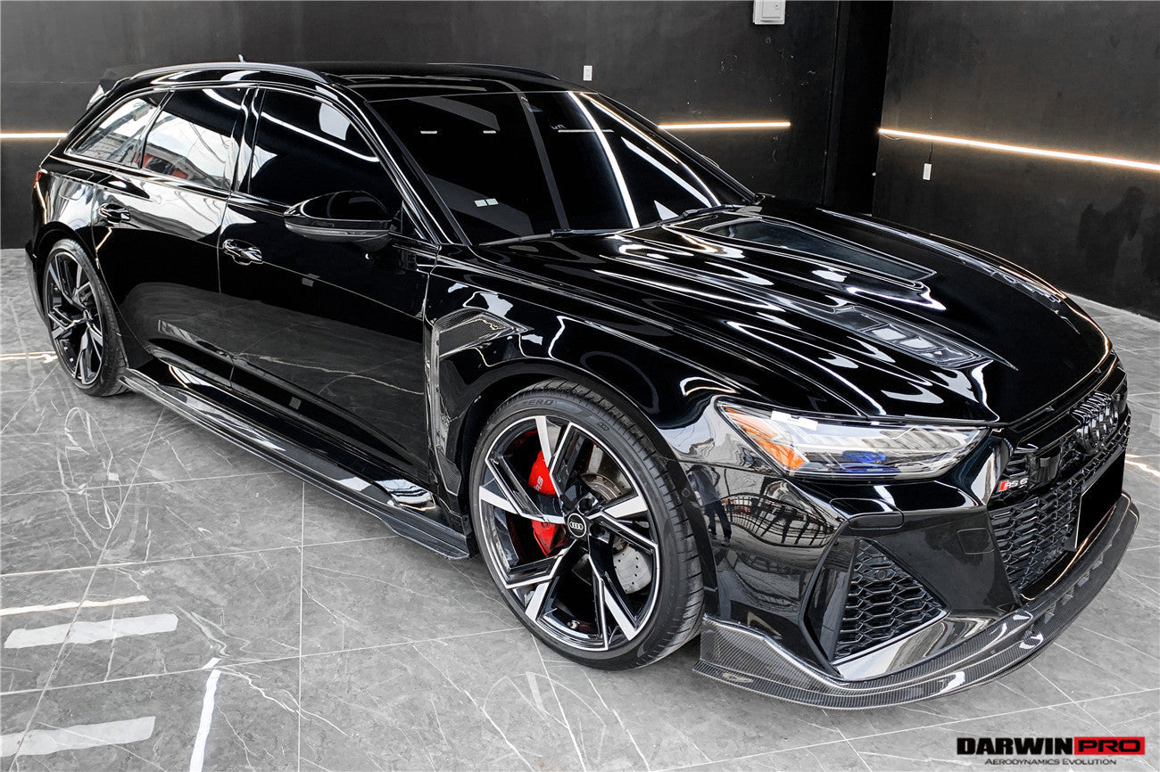 DarwinPRO 2019-2025 Audi RS6 Avant C8 & RS7 Quattro BKSS Style Side Skirts