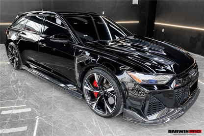 DarwinPRO BKSS Style Front Lip | 2019-2025 Audi RS6 Avant C8 & RS7 Quattro