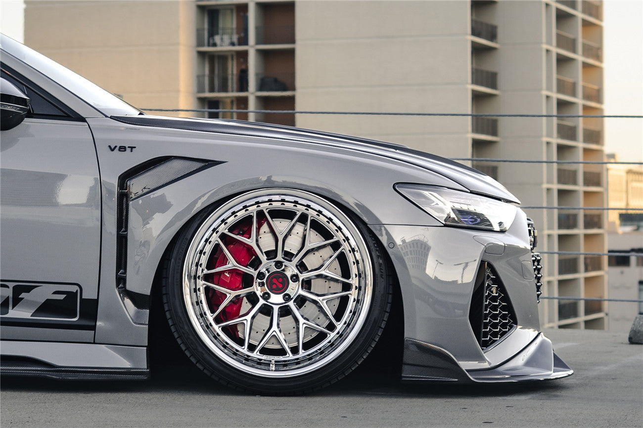Guardabarros delantero DarwinPRO 2019-2023 Audi RS6 Avant C8 IMP Performance
