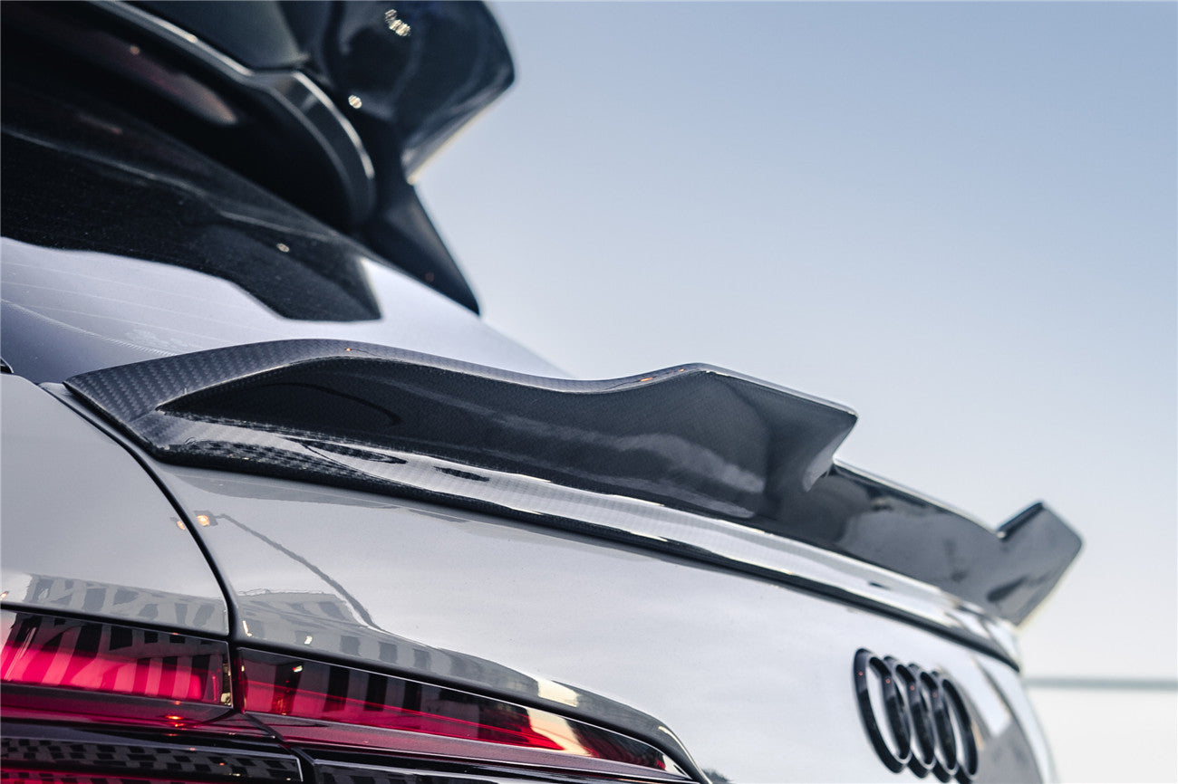DarwinPRO 2019-2023 Audi RS6 Avant C8 IMP Performance Carbon Fiber Middle Spoiler