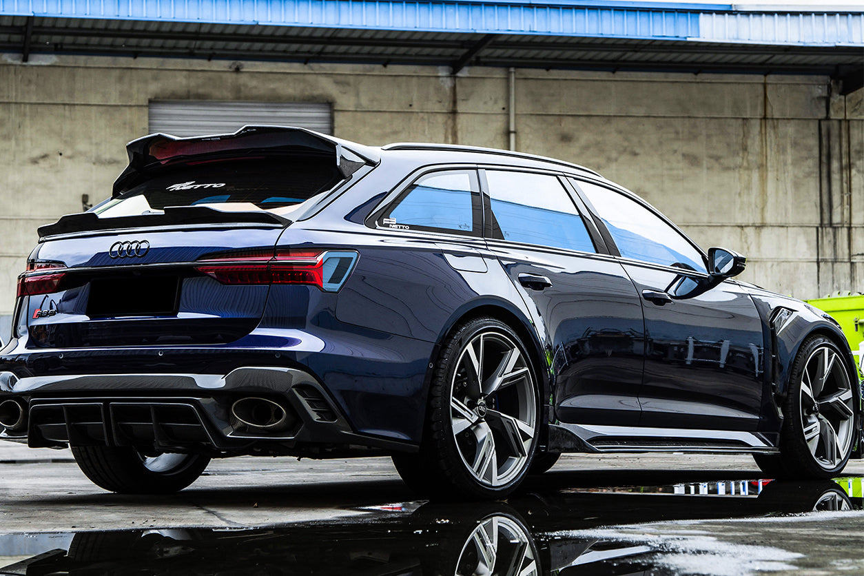 DarwinPRO BKSS Style Rear Diffuser | 2019-2025 Audi RS6 Avant C8 & RS7 Quattro