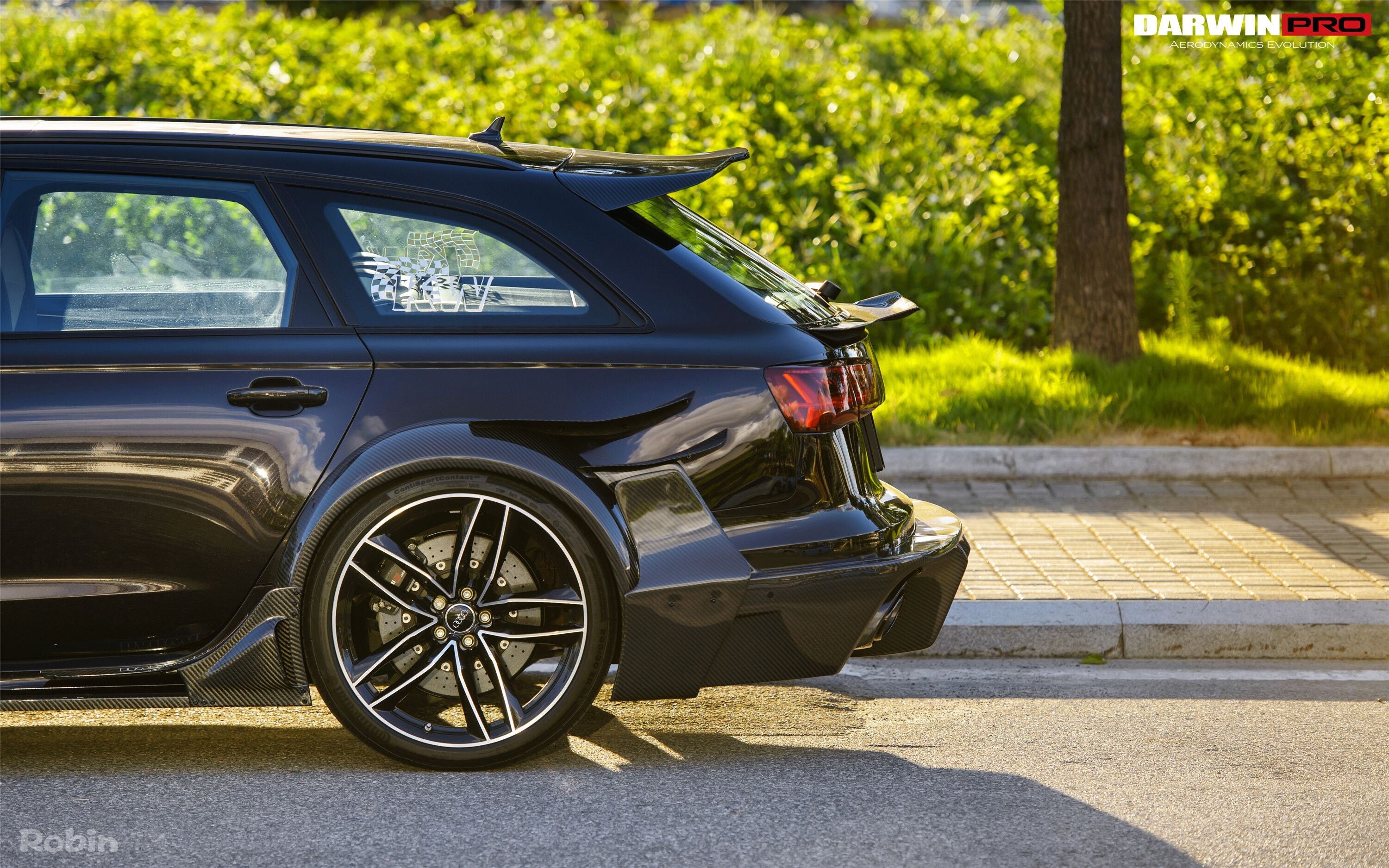 DarwinPRO 2013-2018 Audi RS6 Avant BKSS Style Trunk Spoiler