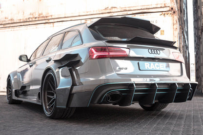 DarwinPRO BKSS Style Roof Spoiler | 2013-2018 Audi RS6 Avant