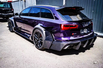 DarwinPRO BKSS Style Roof Spoiler | 2013-2018 Audi RS6 Avant