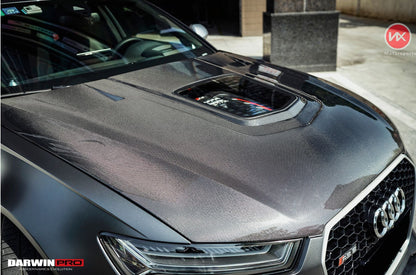 DarwinPRO 2013-2018 Audi A6 S6 RS6 BKSS Style Carbon Fiber Hood