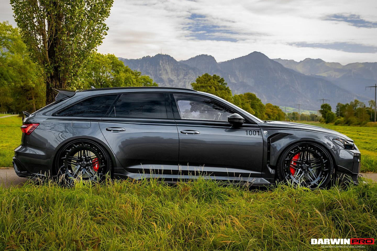 Guardabarros delantero DarwinPRO 2019-2023 Audi RS6 Avant C8 IMP Performance