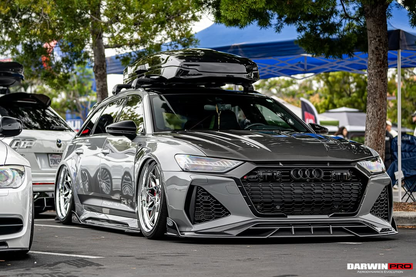 Faldones laterales de alto rendimiento DarwinPRO 2019-2025 para Audi RS6 Avant C8 y RS7 Quattro IMP debajo del tablero