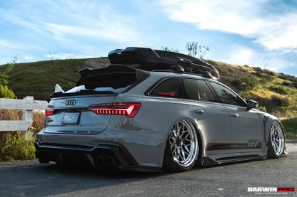 Faldones laterales de alto rendimiento DarwinPRO 2019-2025 para Audi RS6 Avant C8 y RS7 Quattro IMP debajo del tablero