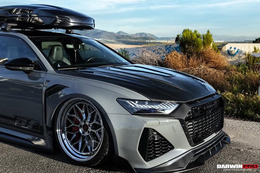 Borde delantero de alto rendimiento DarwinPRO 2019-2025 para Audi RS6 Avant C8 y RS7 Quattro IMP