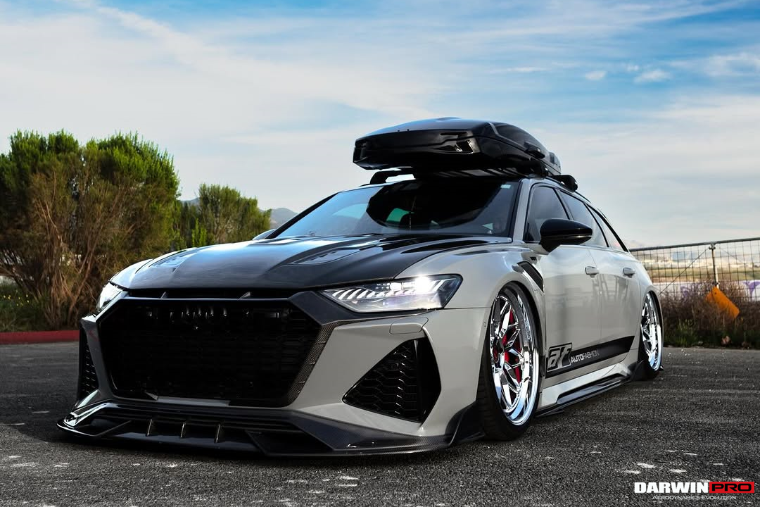 Borde delantero de alto rendimiento DarwinPRO 2019-2025 para Audi RS6 Avant C8 y RS7 Quattro IMP