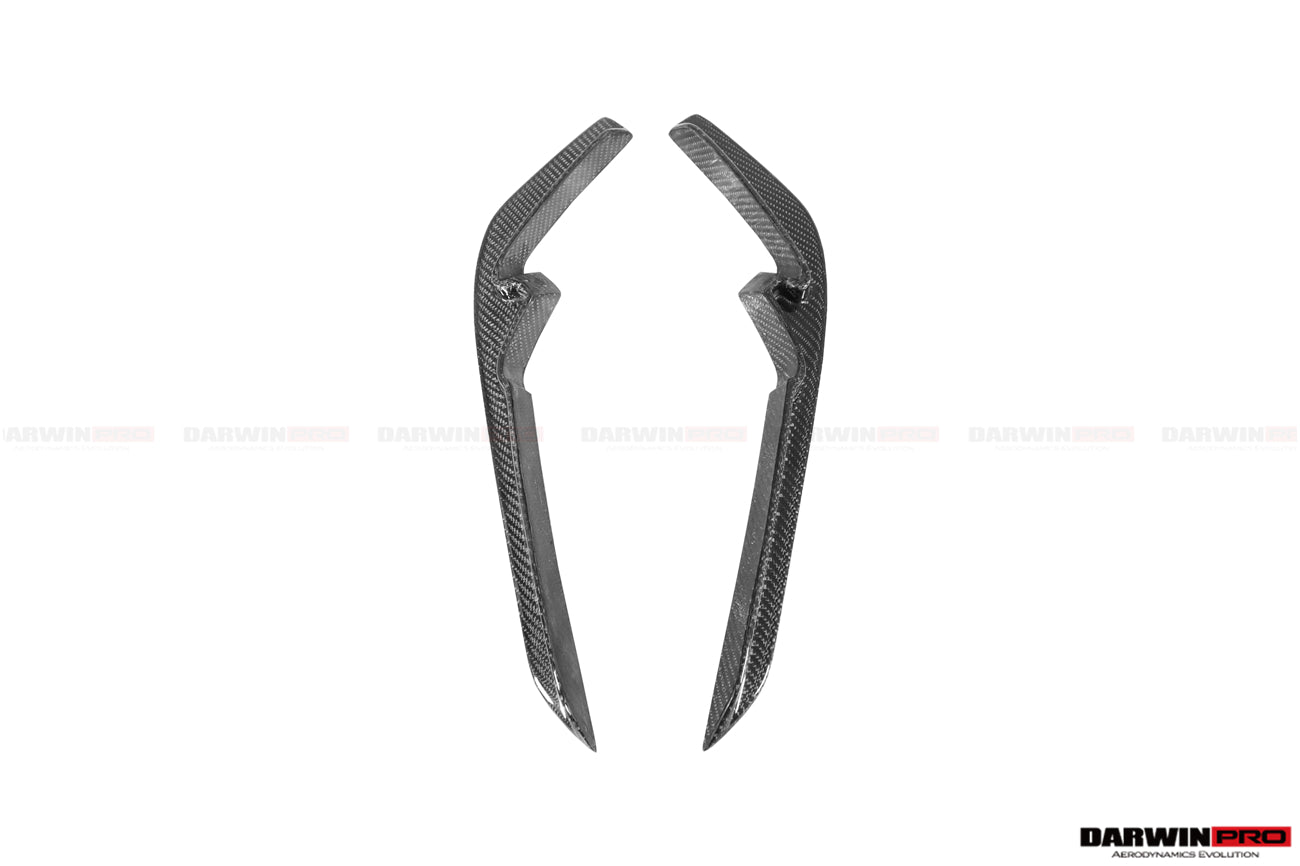 Canards delanteros de alto rendimiento DarwinPRO 2019-2025 para Audi RS6 Avant C8 y RS7 Quattro IMP