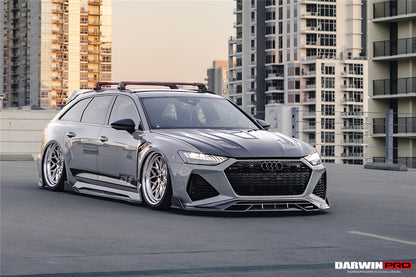 DarwinPRO 2019-2023 Audi RS6 Avant C8 IMP Performance Partial Carbon Fiber Hood