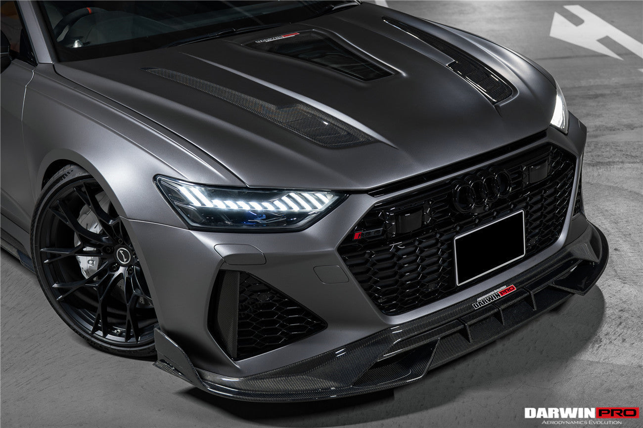 Borde delantero de alto rendimiento DarwinPRO 2019-2025 para Audi RS6 Avant C8 y RS7 Quattro IMP