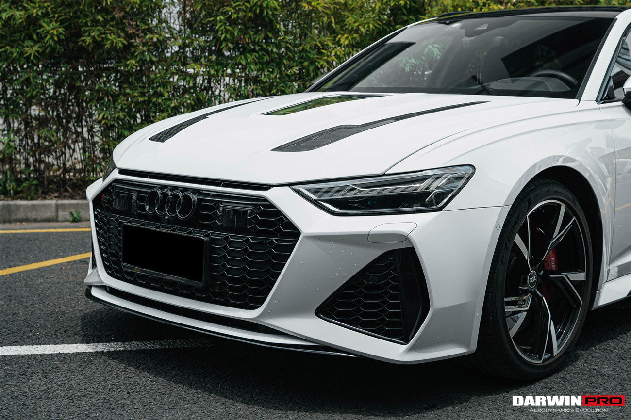 DarwinPRO 2019-2023 Audi RS6 Avant C8 IMP Performance Partial Carbon Fiber Hood
