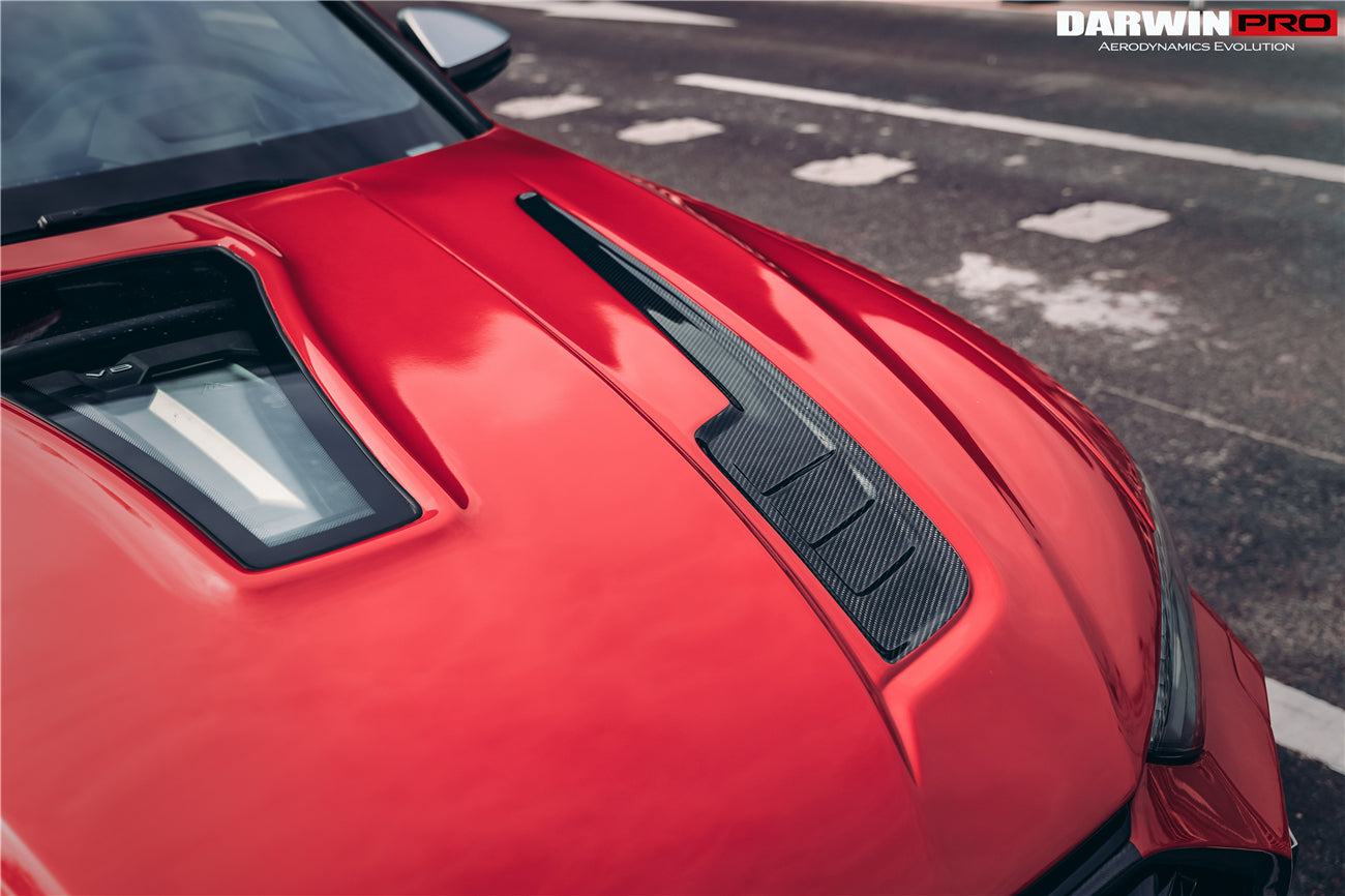 DarwinPRO 2019-2023 Audi RS6 Avant C8 IMP Performance Partial Carbon Fiber Hood