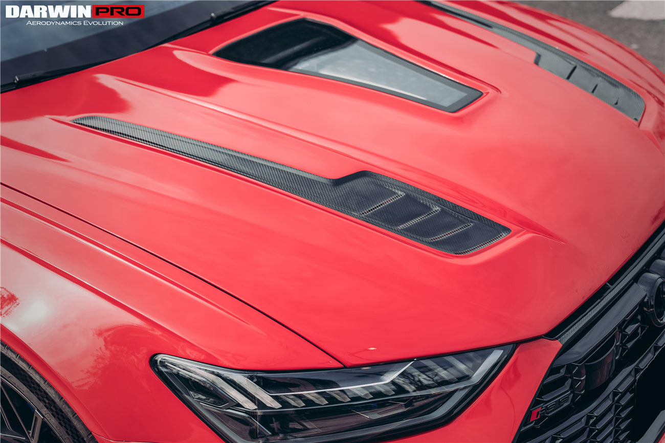 DarwinPRO 2019-2023 Audi RS6 Avant C8 IMP Performance Partial Carbon Fiber Hood
