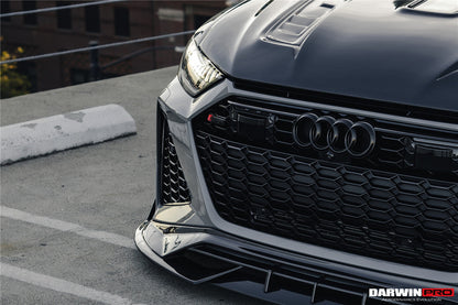 DarwinPRO 2019-2023 Audi RS6 Avant C8 IMP Performance Partial Carbon Fiber Hood