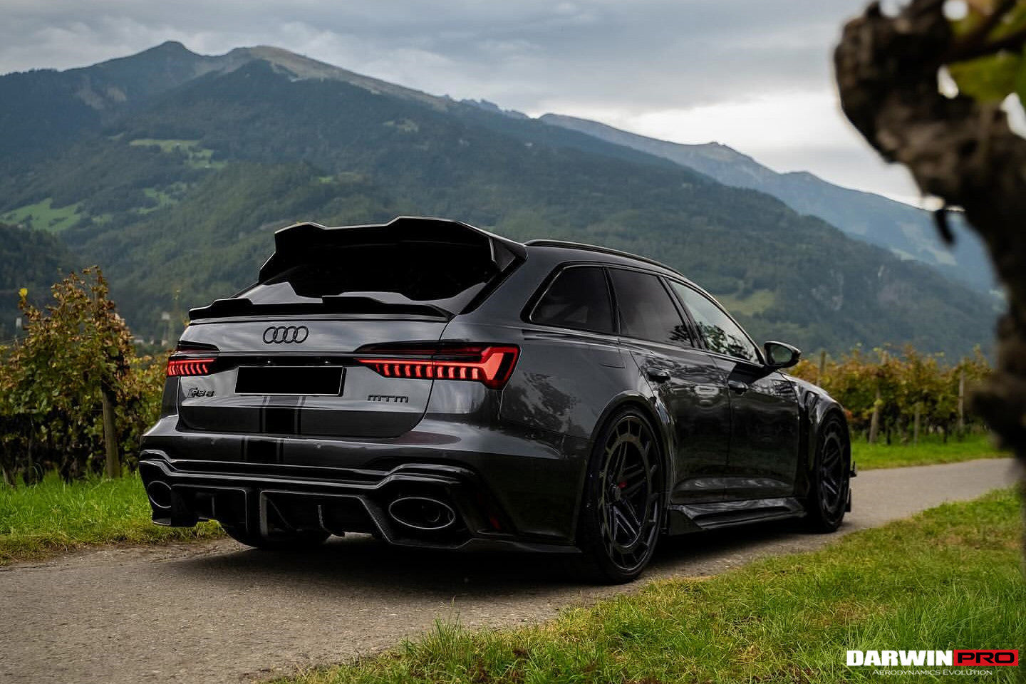 DarwinPRO IMP Performance Rear Diffuser | 2019-2025 Audi RS6 Avant C8 & RS7 Quattro