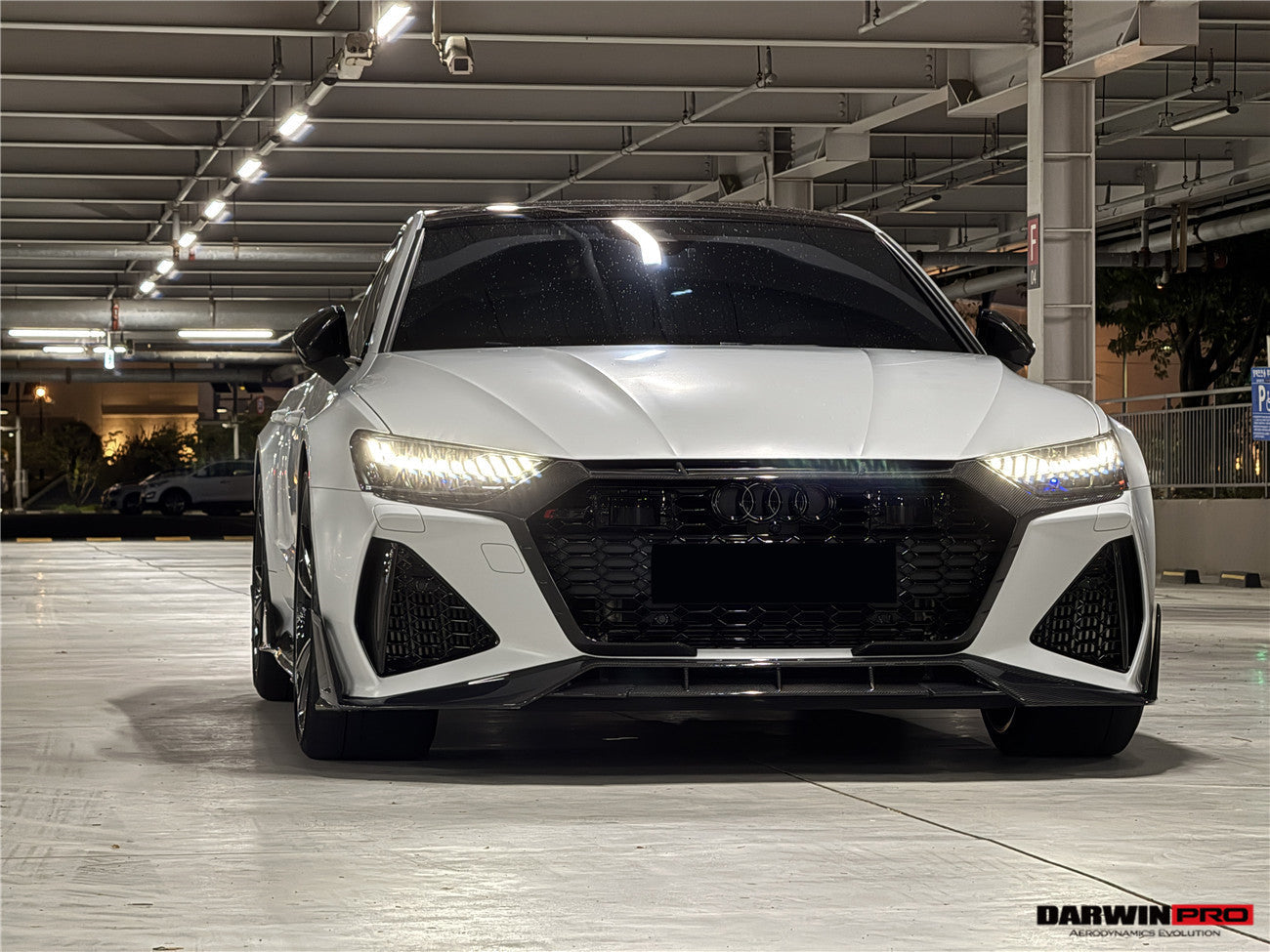 Borde delantero de alto rendimiento DarwinPRO 2019-2025 para Audi RS6 Avant C8 y RS7 C8 Quattro IMP