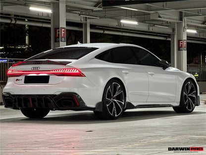 Faldones laterales DarwinPRO 2019-2025 para Audi RS6 Avant C8 y RS7 C8 Quattro IMP Design