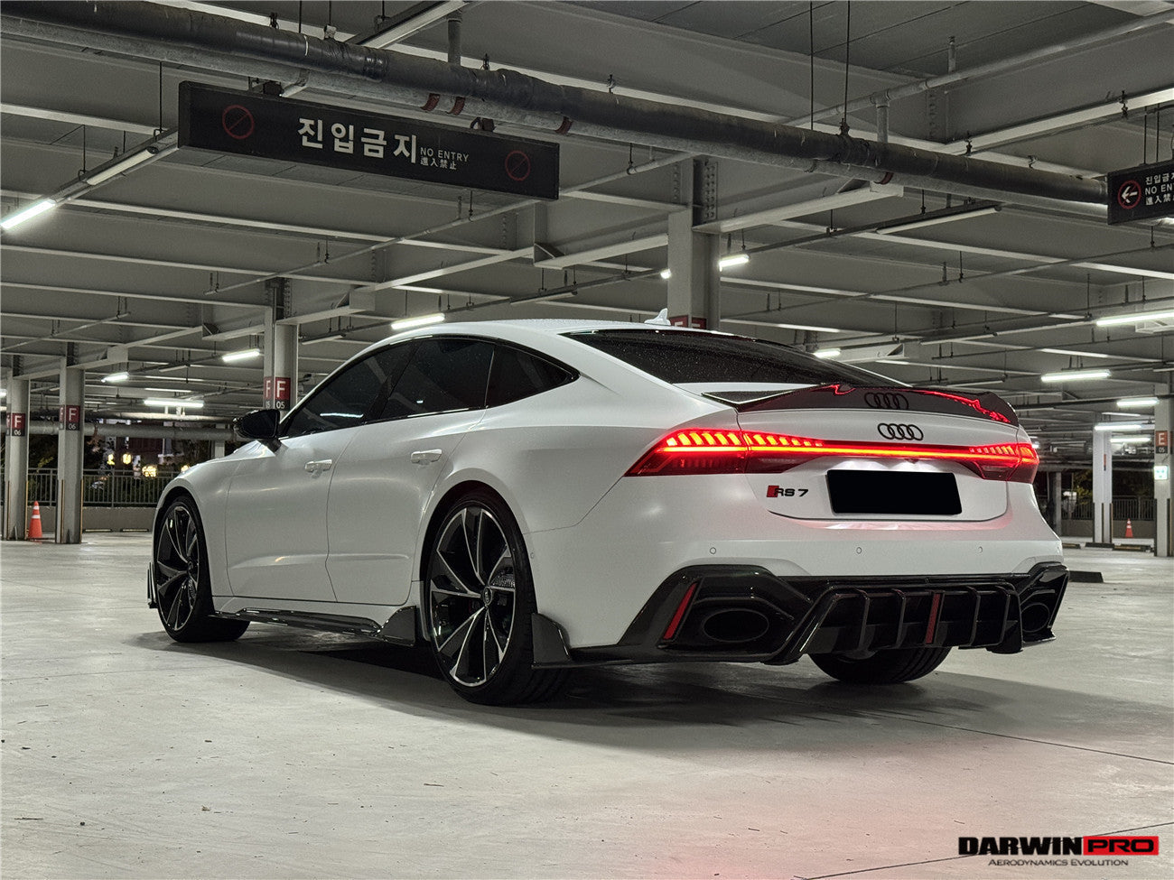 Faldones laterales DarwinPRO 2019-2025 para Audi RS6 Avant C8 y RS7 C8 Quattro IMP Design
