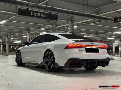 Faldones laterales DarwinPRO 2019-2025 para Audi RS6 Avant C8 y RS7 C8 Quattro IMP Design