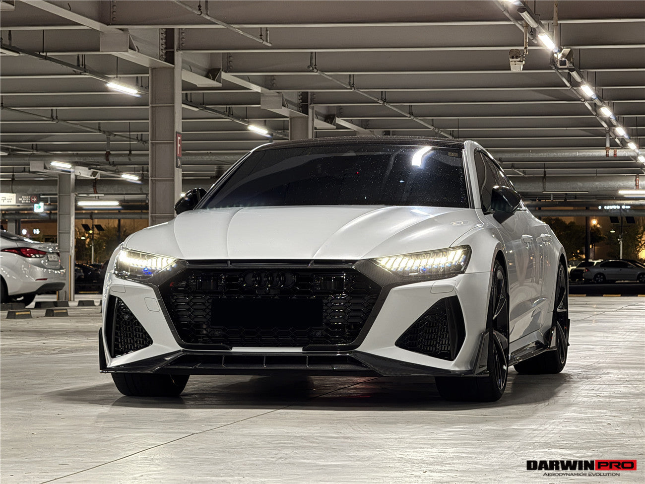 Borde delantero de alto rendimiento DarwinPRO 2019-2025 para Audi RS6 Avant C8 y RS7 C8 Quattro IMP