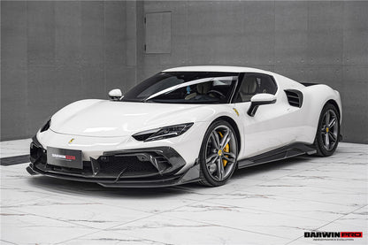 Entradas de aire laterales de fibra de carbono DarwinPRO 2022-2025 para Ferrari 296 GTB y GTS tipo F171 iMP