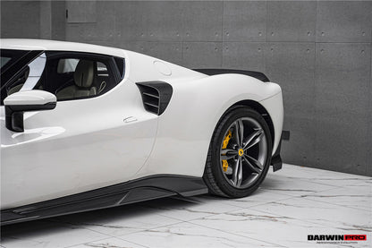 Entradas de aire laterales de fibra de carbono DarwinPRO 2022-2025 para Ferrari 296 GTB y GTS tipo F171 iMP