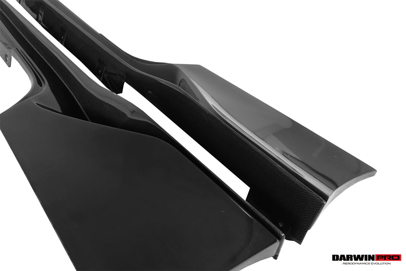 DarwinPRO BKSS Style Side Skirts | 2010-2015 Ferrari 458 Coupe Spider