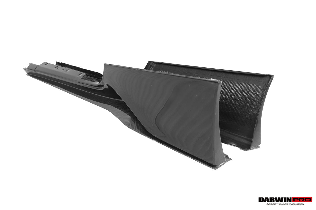 DarwinPRO BKSS Style Side Skirts | 2010-2015 Ferrari 458 Coupe Spider