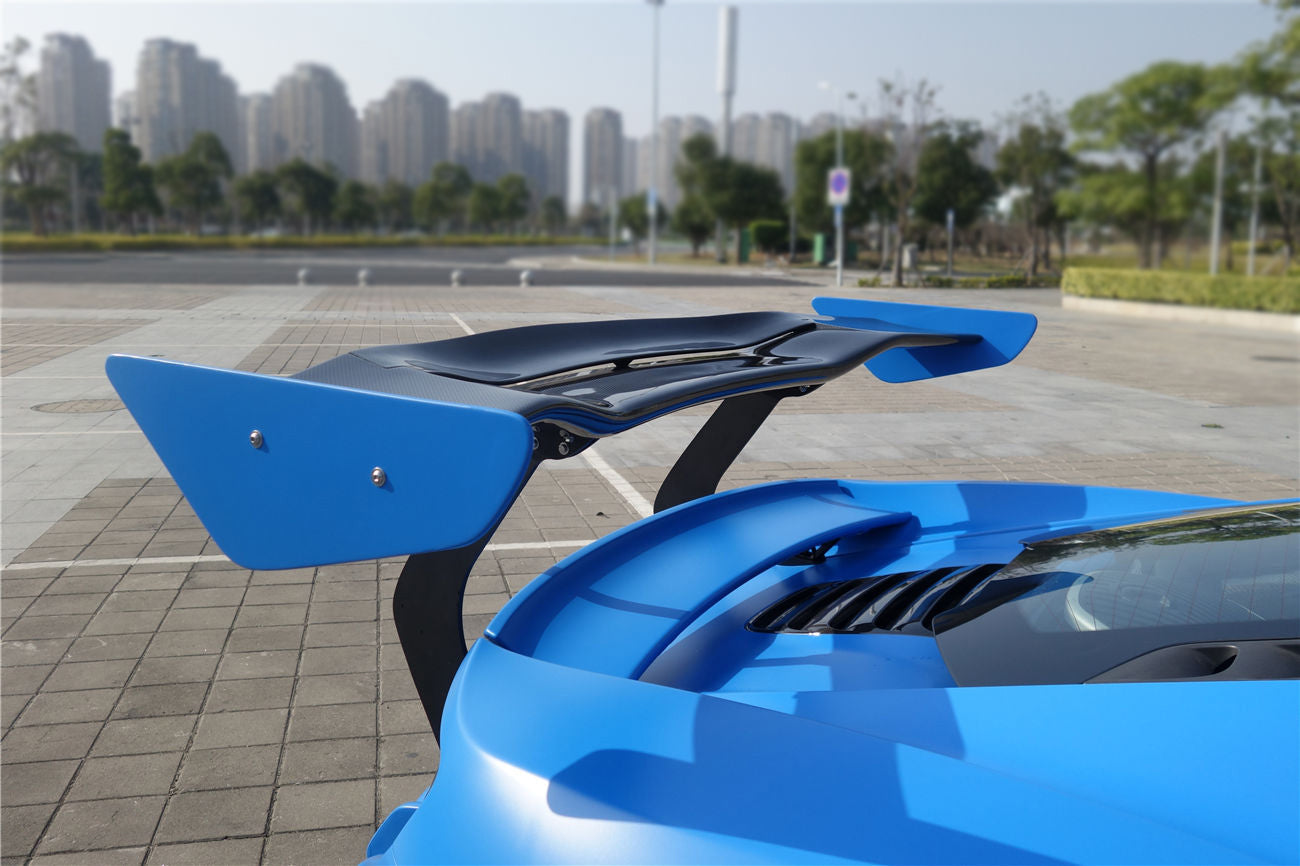 DarwinPRO 2011-2017 McLaren MP4 12C 650S Rebel Performance Style Carbon Fiber Trunk Spoiler Wing