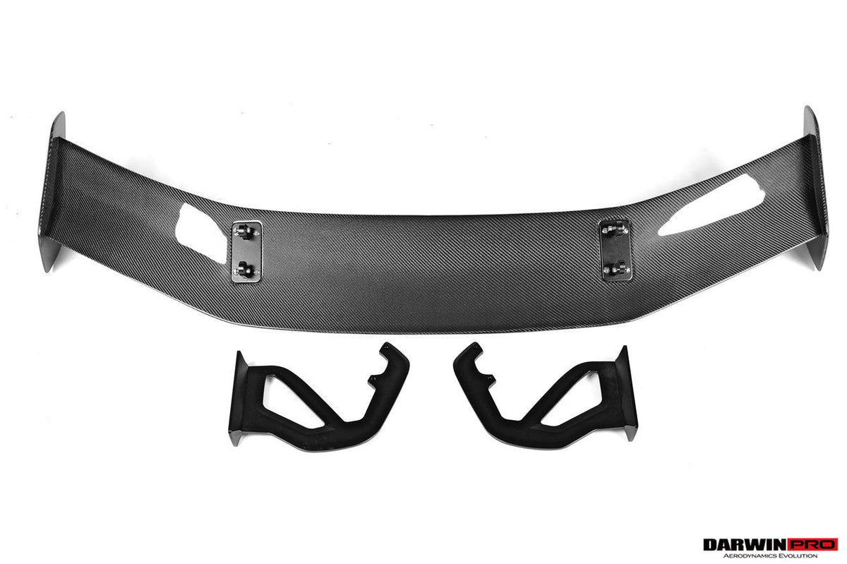 Alerón de fibra de carbono DarwinPRO 2012-2025 Porsche 718 981 Cayman Boxster GT4RS estilo autoclave