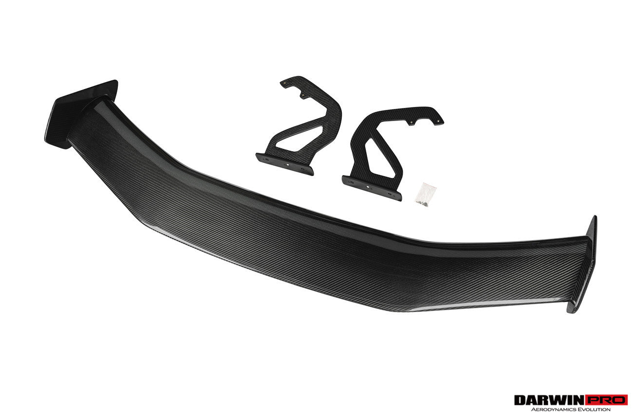 DarwinPRO 2012-2025 Porsche 718 981 Cayman Boxster GT4RS Style Autoclave Carbon Fiber Spoiler Wing