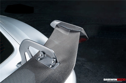 DarwinPRO 2012-2025 Porsche 718 981 Cayman Boxster GT4RS Style Autoclave Carbon Fiber Spoiler Wing