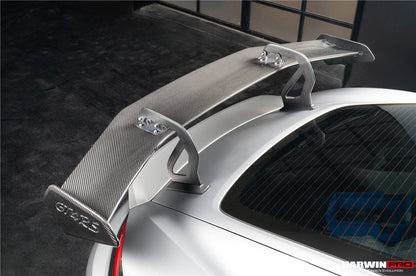 DarwinPRO 2012-2025 Porsche 718 981 Cayman Boxster GT4RS Style Autoclave Carbon Fiber Spoiler Wing