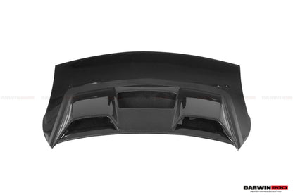 DarwinPRO Darwinpro 2017-2019 Porsche 911 991.2 GT3 Only GT2RS Style Ducktail Spoiler with LED Light