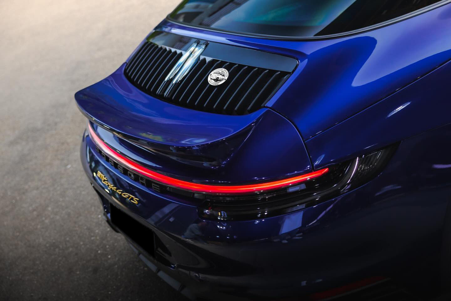 DarwinPRO 2019-2023 Porsche 911 992 Targa & Cabriolet BKSS Style Ducktail Trunk Wing