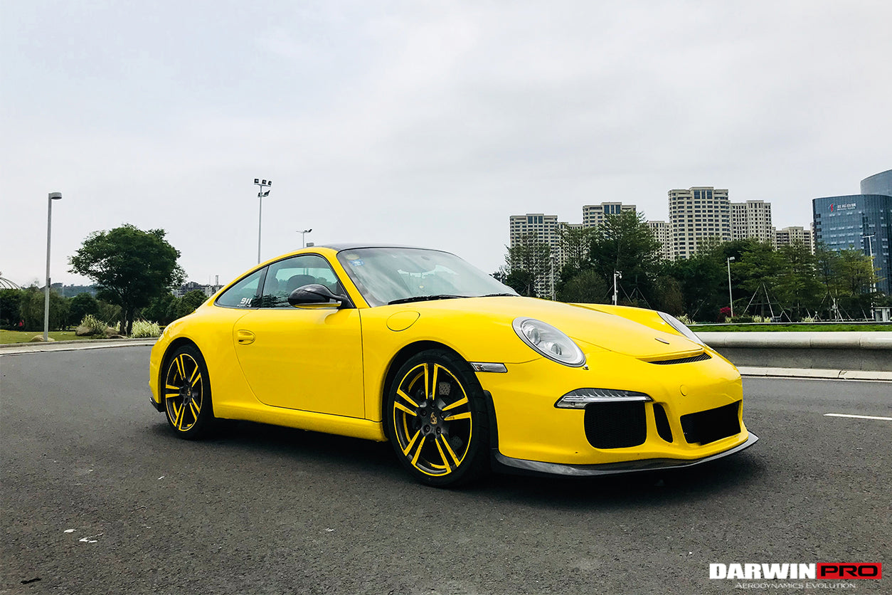 DarwinPRO 2009–2012 Porsche 911 997.2 Carrera S / 4S / Targa 4 / Targa 4S 991 GT3 Style Front Bumper