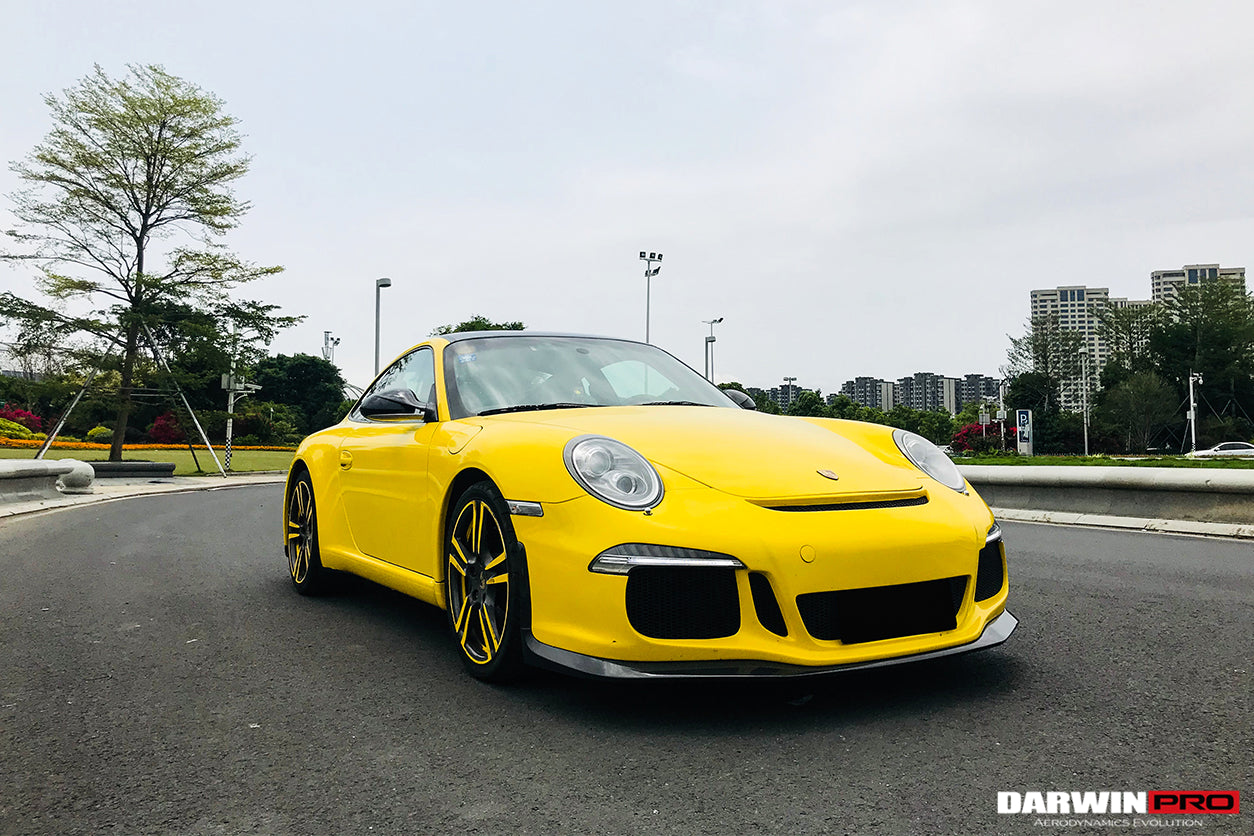 DarwinPRO 2009–2012 Porsche 911 997.2 Carrera S / 4S / Targa 4 / Targa 4S 991 GT3 Style Front Bumper