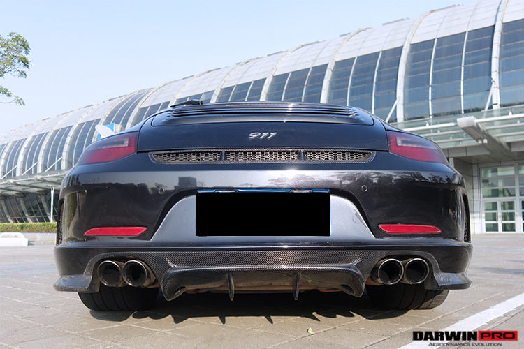 Parachoques trasero DarwinPRO 2009-2012 Porsche 911 997.2 Carrera S 991GT3
