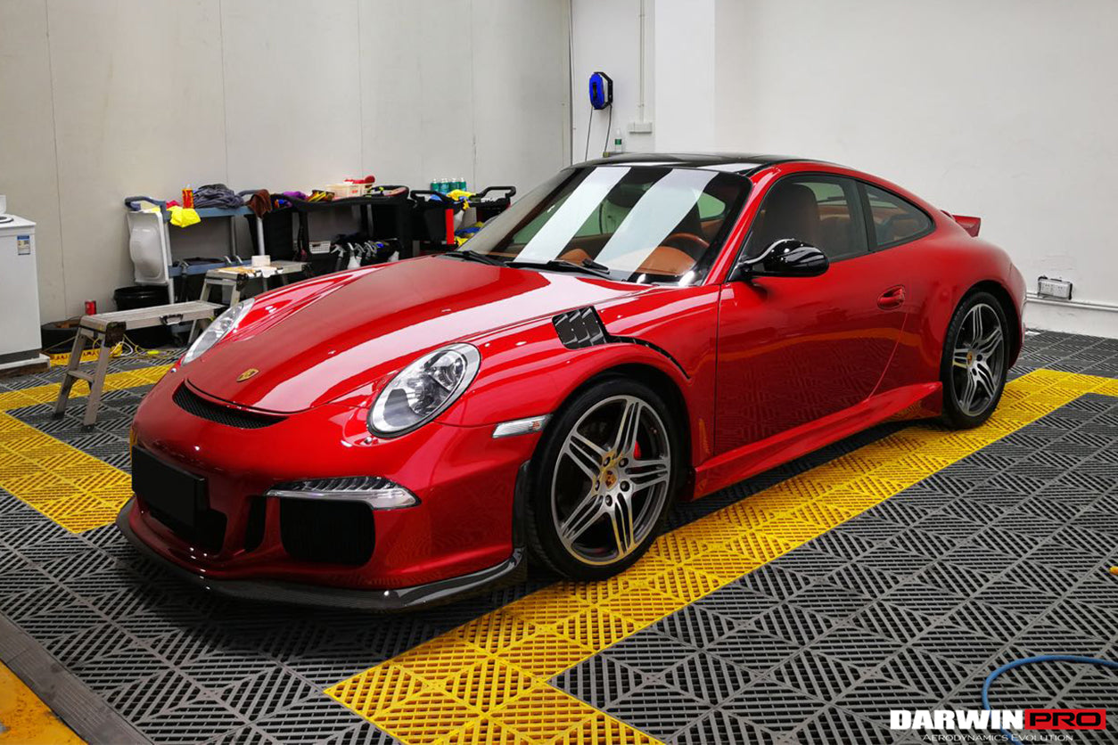 DarwinPRO 2009-2012 Porsche 911 997.2 Carrera S / 4S / Targa 4 / Targa 4S1 997.2 991 GT3RS estilo guardabarros delantero
