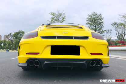 Parachoques trasero DarwinPRO 2009-2012 Porsche 911 997.2 Carrera S 991GT3