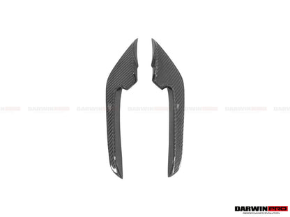 DarwinPRO 2019-UP Toyota GR Supra (J29 & DB) A90 A91 BKSSII Style Partial Carbon Fiber Front Bumper