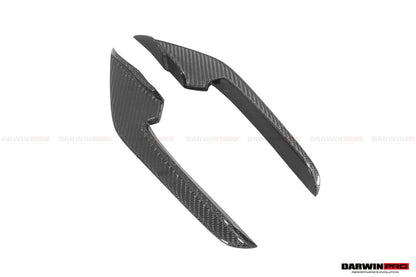 DarwinPRO 2019-UP Toyota GR Supra (J29 & DB) A90 A91 BKSSII Style Partial Carbon Fiber Front Bumper