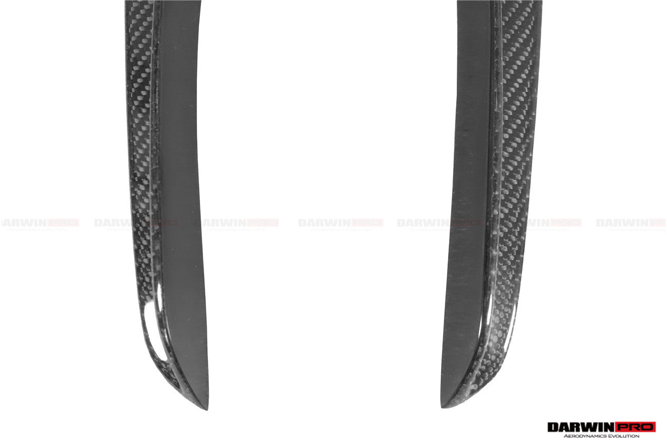 DarwinPRO 2019-UP Toyota GR Supra (J29 & DB) A90 A91 BKSSII Style Partial Carbon Fiber Front Bumper