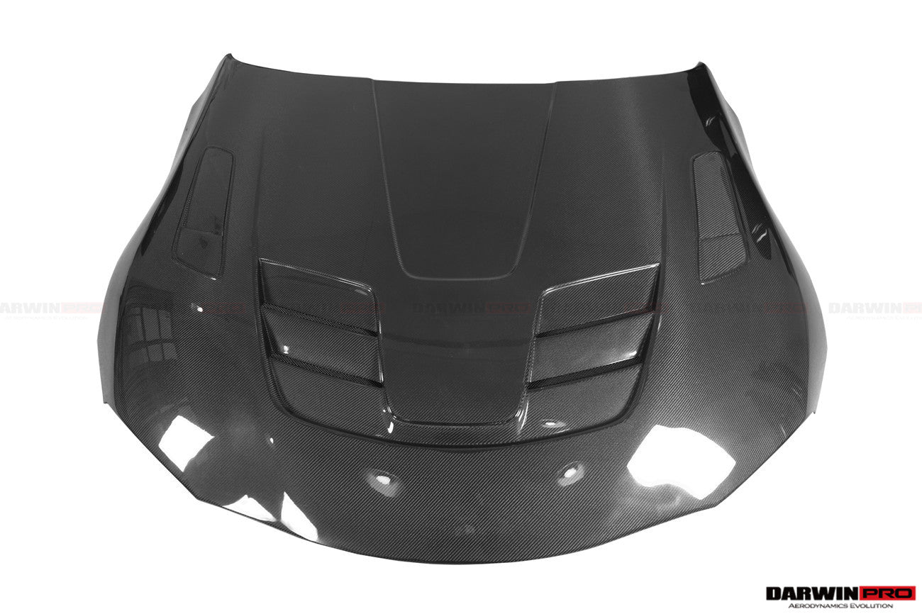 Capó de fibra de carbono DarwinPRO para Toyota GR Supra (J29 DB) 2019-UP (estilo A90 A91 BKSSII)