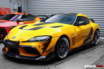 Capó de fibra de carbono DarwinPRO para Toyota GR Supra (J29 DB) 2019-UP (estilo A90 A91 BKSSII)