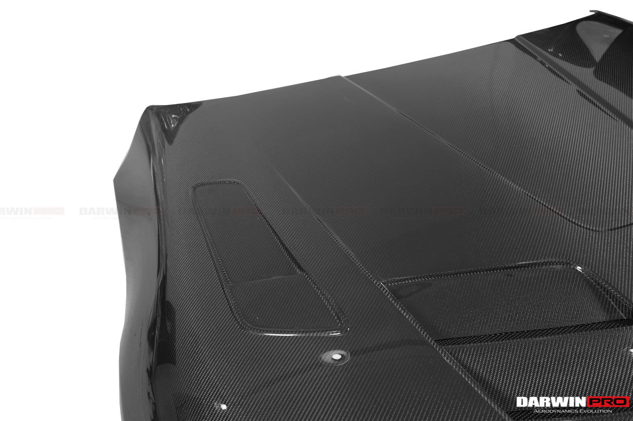 Capó de fibra de carbono DarwinPRO para Toyota GR Supra (J29 DB) 2019-UP (estilo A90 A91 BKSSII)